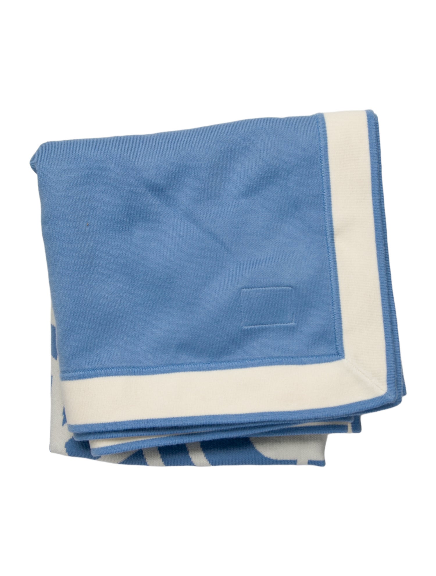 Burberry Grelda Intarsia Teddy Baby Blanket w/ Tags