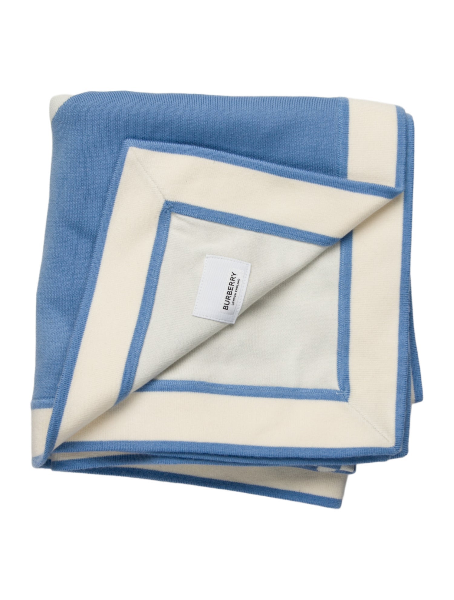 Burberry Grelda Intarsia Teddy Baby Blanket w/ Tags