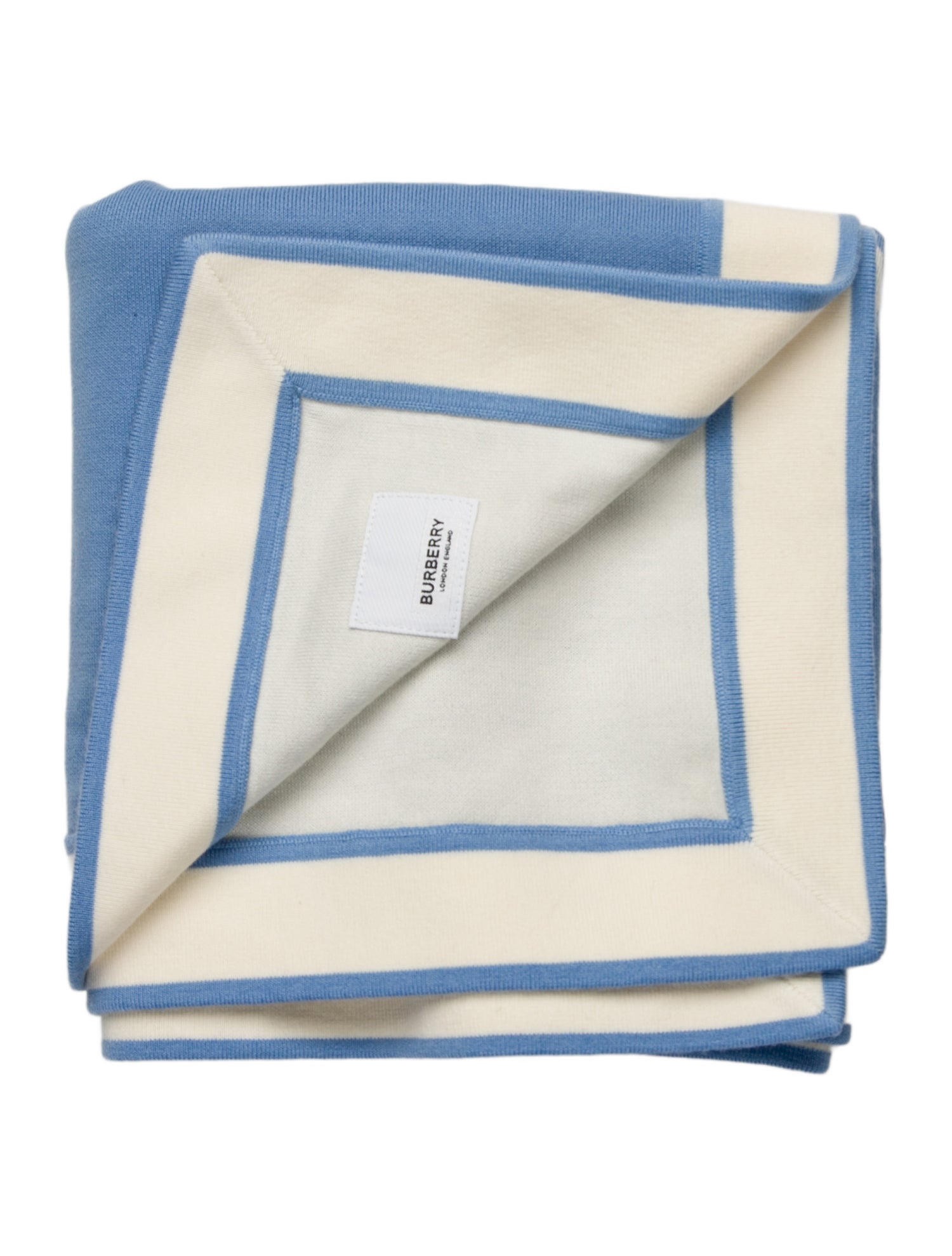 Burberry Grelda Intarsia Teddy Baby Blanket w/ Tags