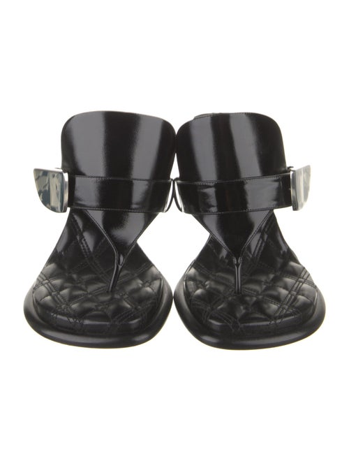 Burberry Leather Slides