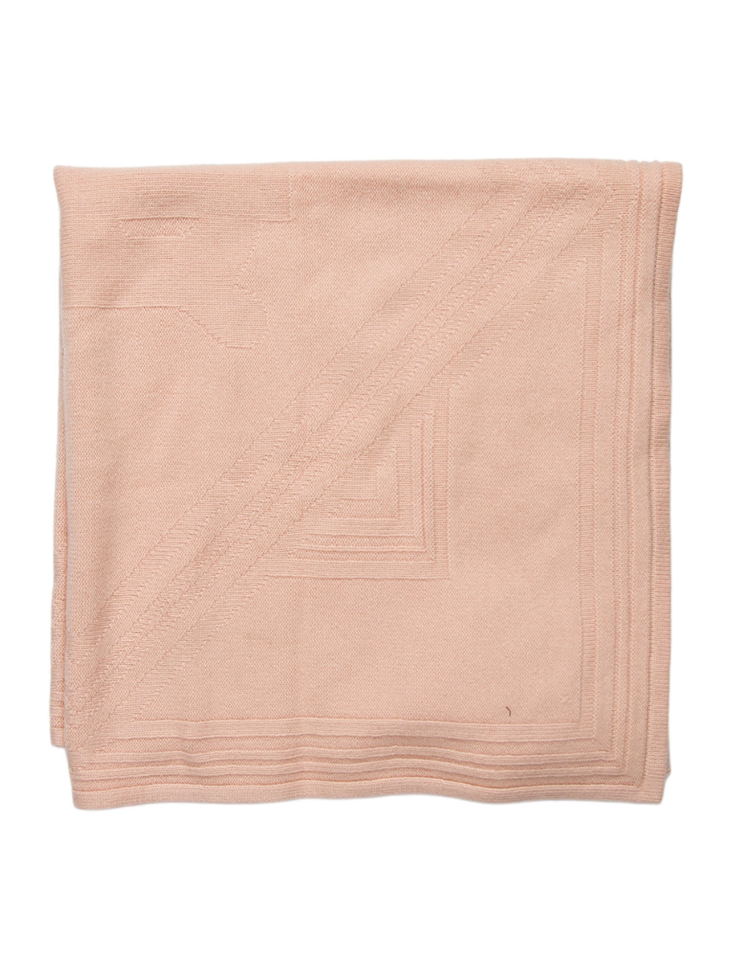 Burberry TB Diamond Cashmere Baby Blanket w/ Tags