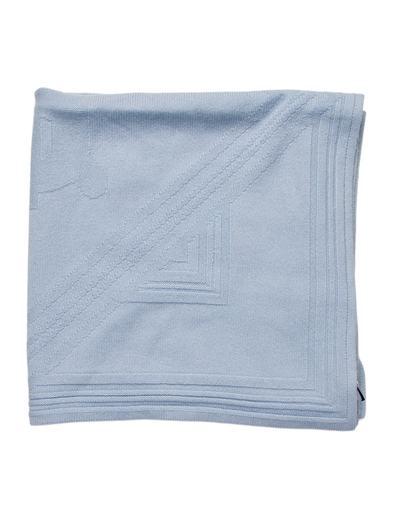 Burberry TB Diamond Cashmere Baby Blanket w/ Tags