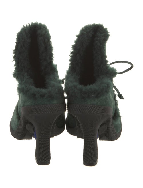 Burberry Suede Mules