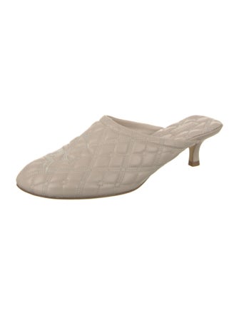 Burberry Leather Mules