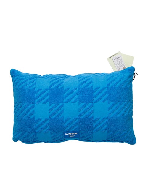 Burberry Jacquard Check Terry Cloth Cushion