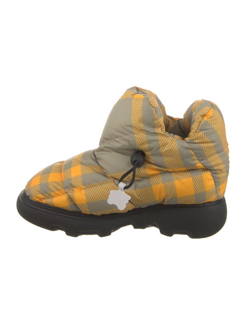 Burberry Nylon Printed Hiking Boots