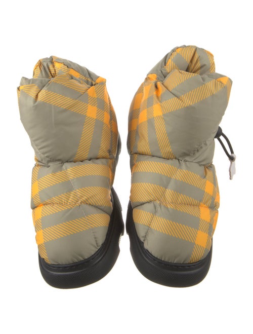 Burberry Nylon Printed Hiking Boots