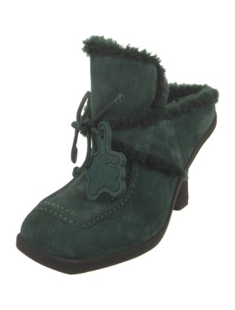 Burberry Suede Mules