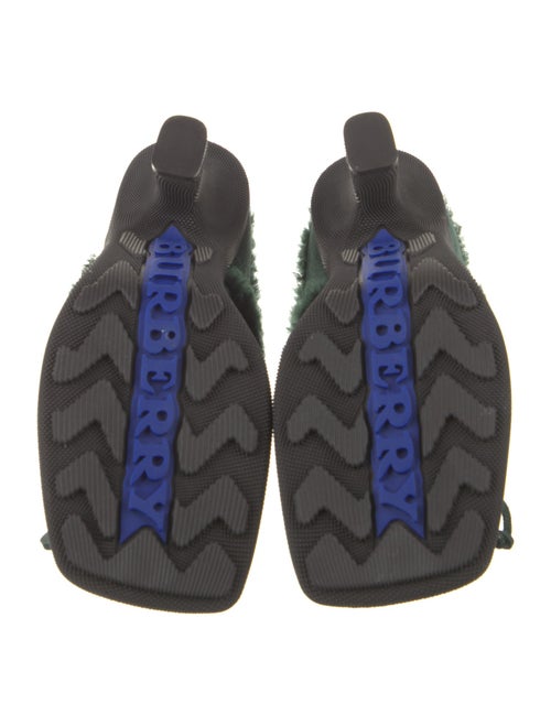 Burberry Suede Mules