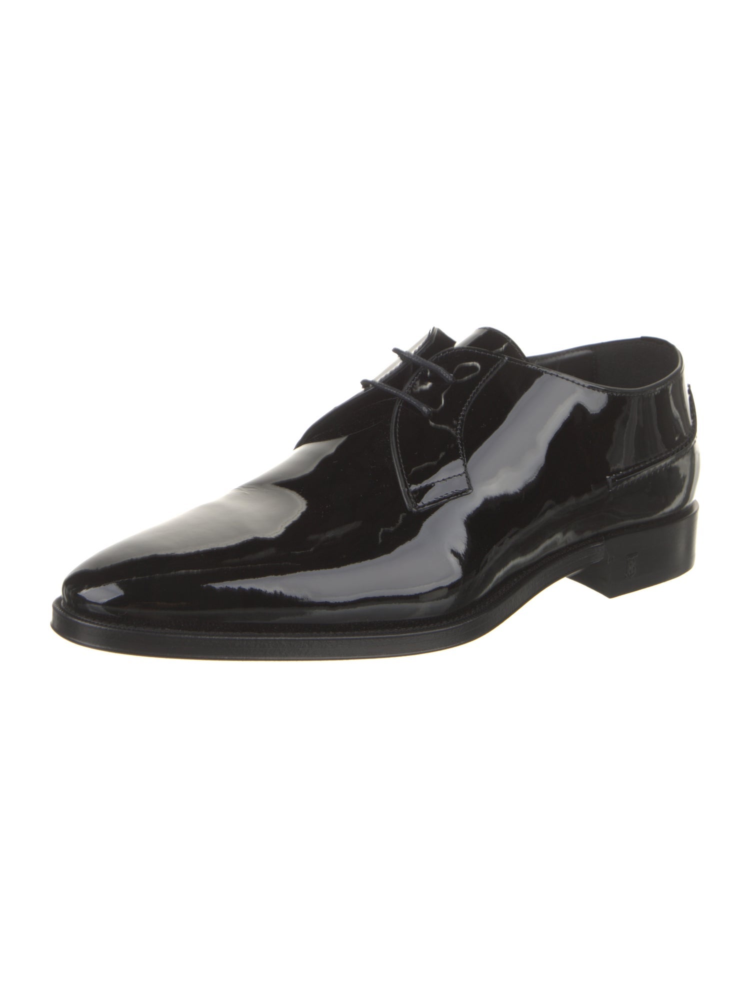 Burberry Patent Leather Derby Shoes