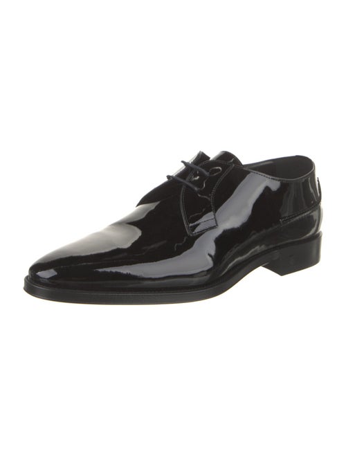 Burberry Patent Leather Derby Shoes