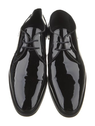 Burberry Patent Leather Derby Shoes