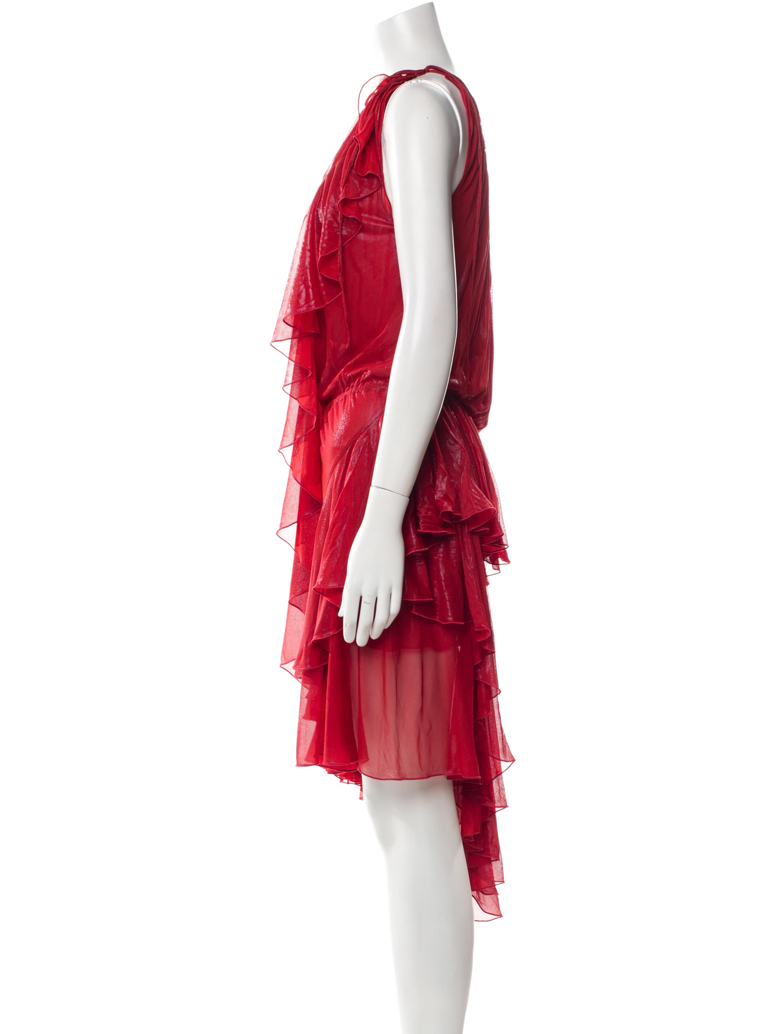 Burberry One-Shoulder Mini Dress w/ Tags