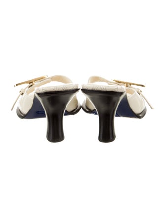 Burberry Leather Slides