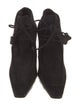 Burberry Suede Lace-Up Boots