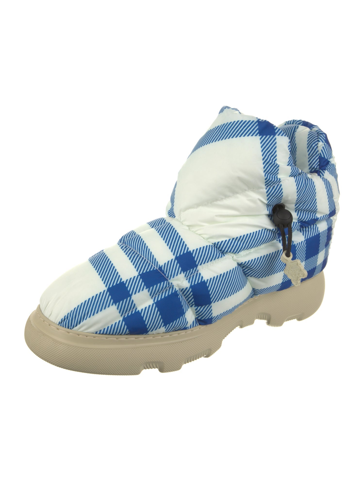 Burberry Nylon Printed Snow Boots