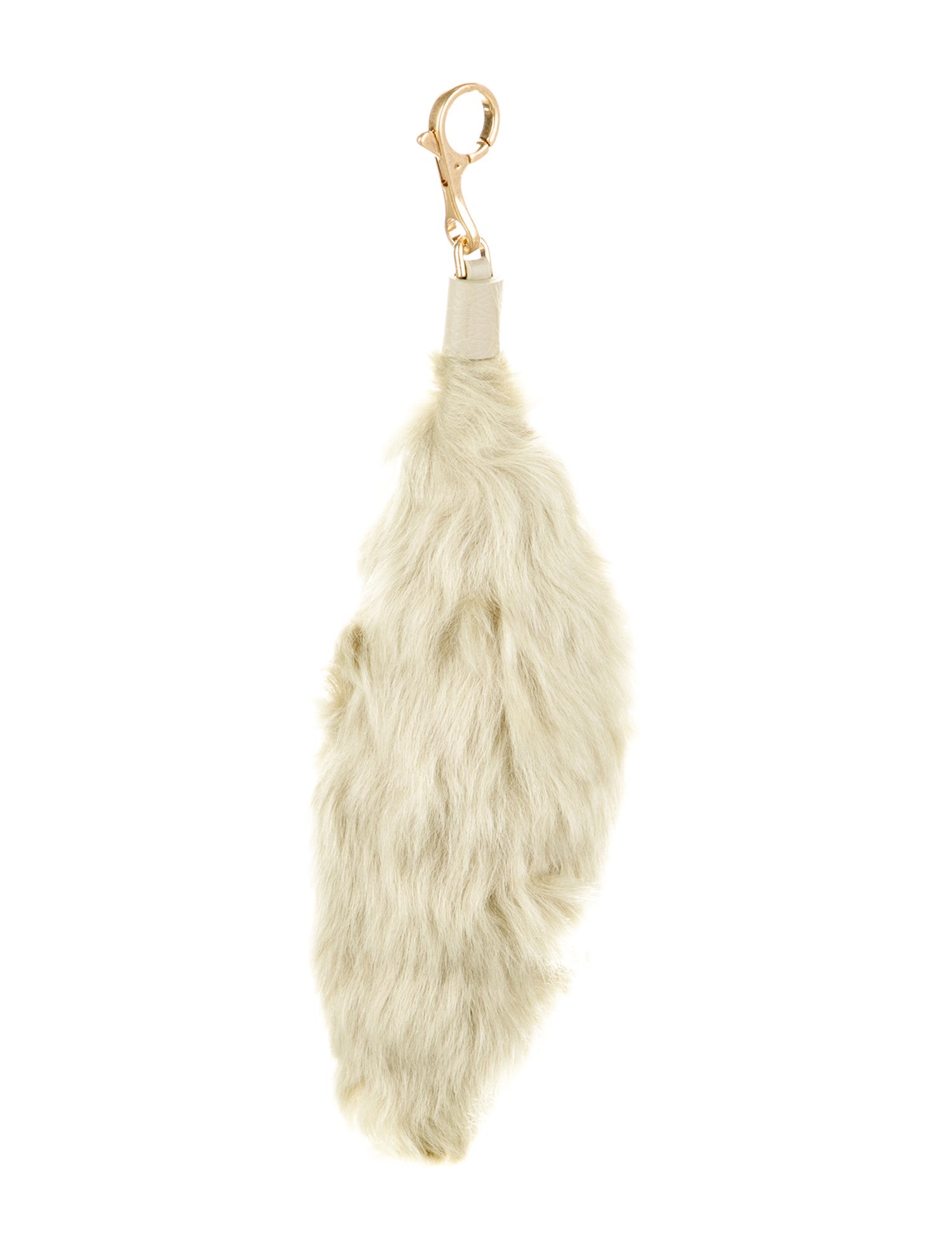 Burberry Shearling LS Tail Charm w/ Tags