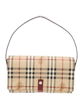 Burberry London Haymarket Check Shoulder Bag