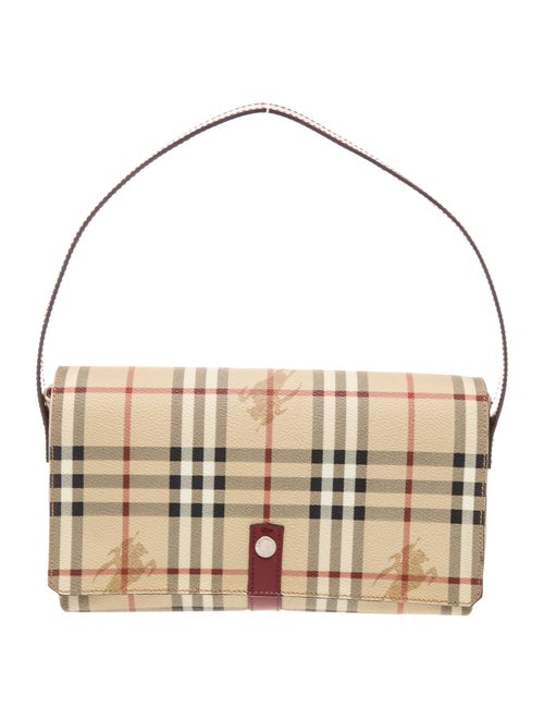 Burberry London Haymarket Check Shoulder Bag