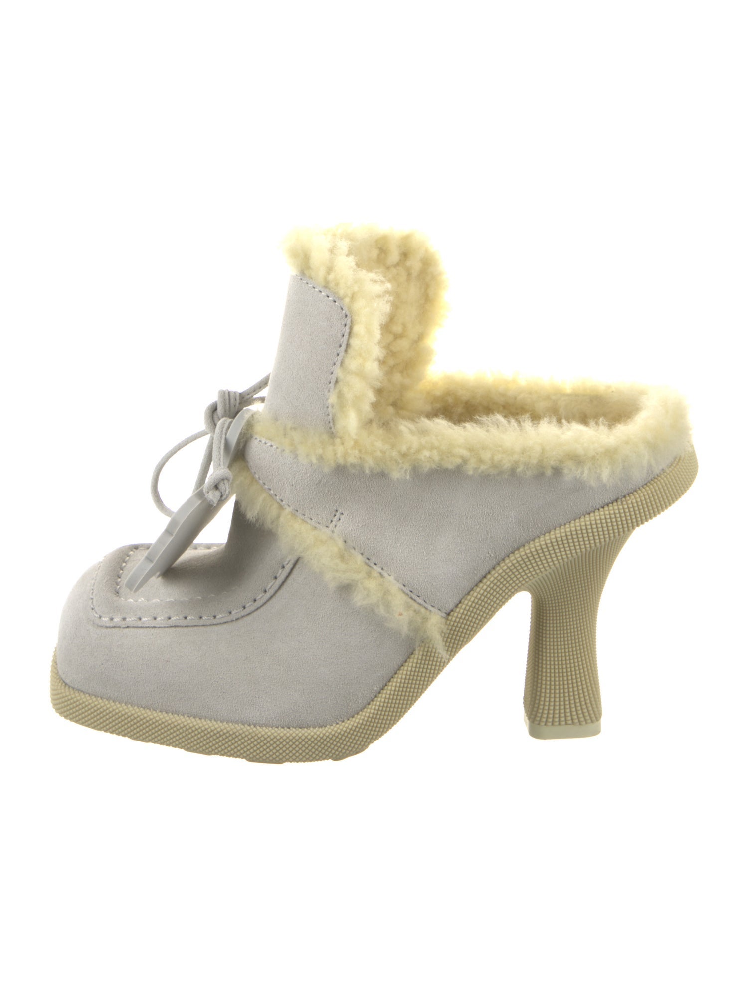 Burberry Suede Mules