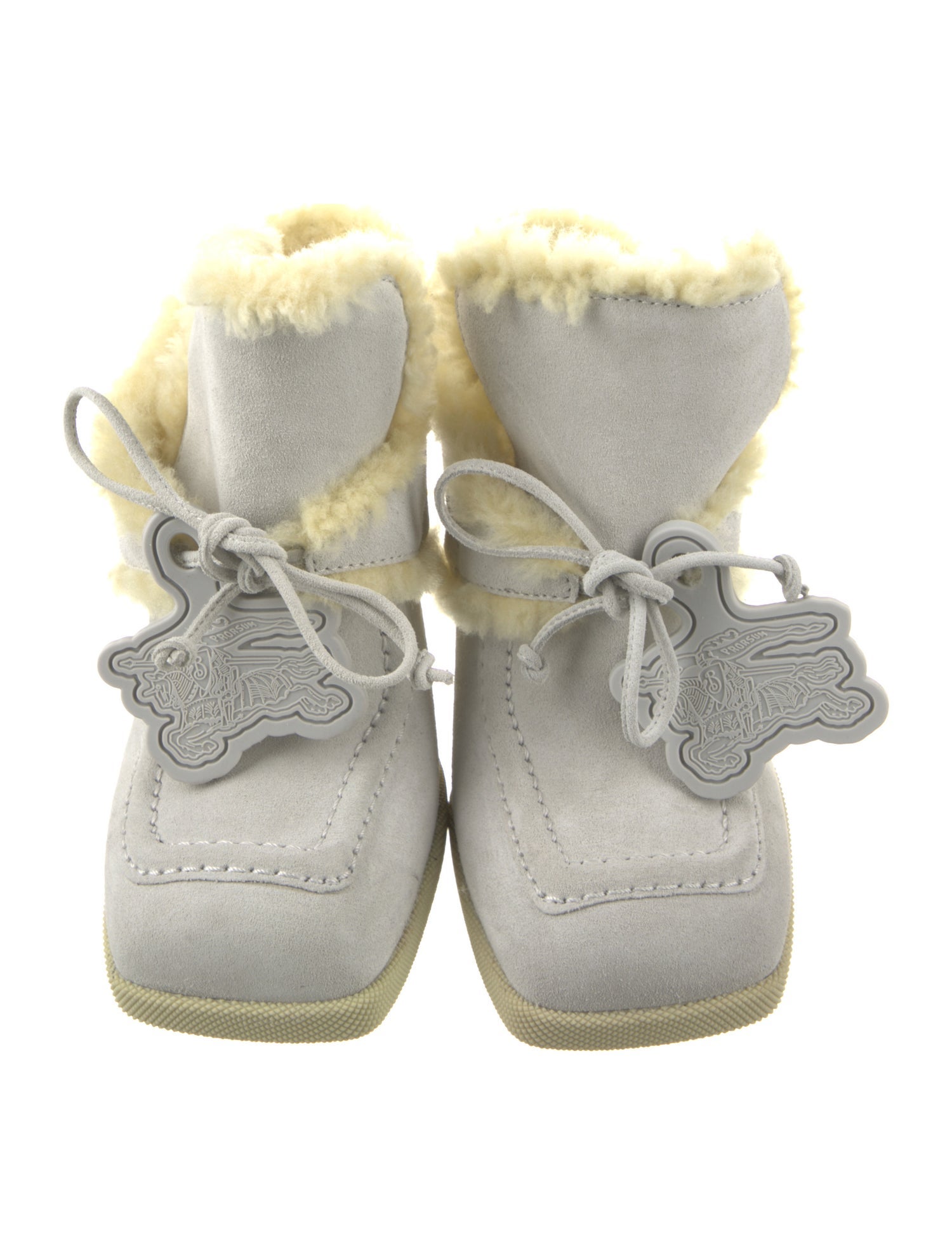 Burberry Suede Mules