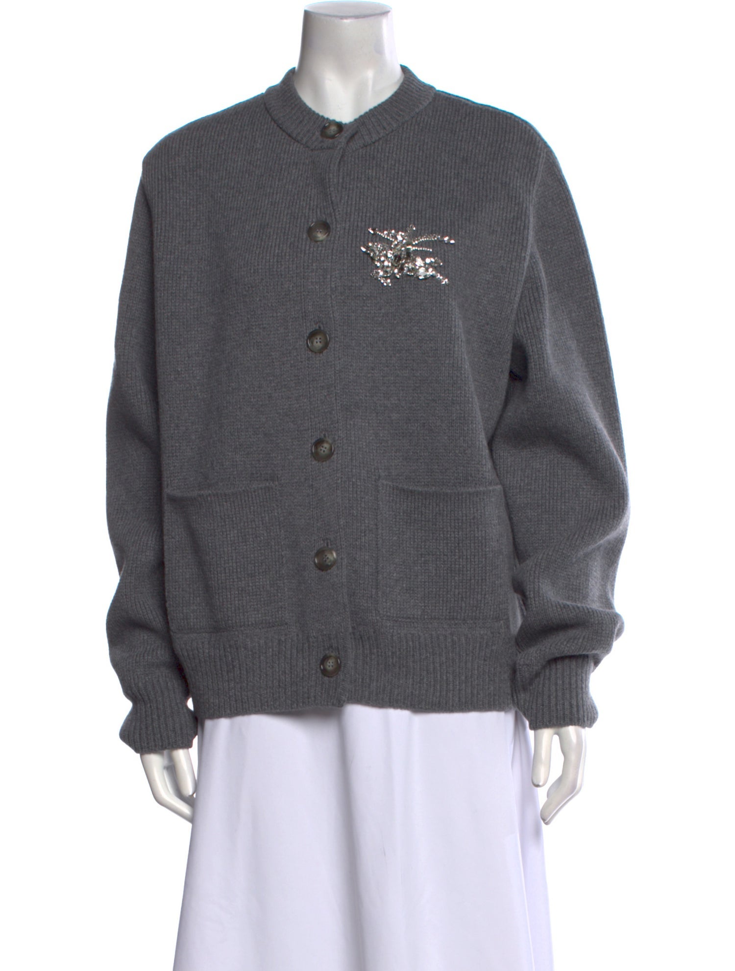 Burberry Wool Crew Neck Sweater