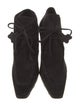 Burberry Suede Lace-Up Boots