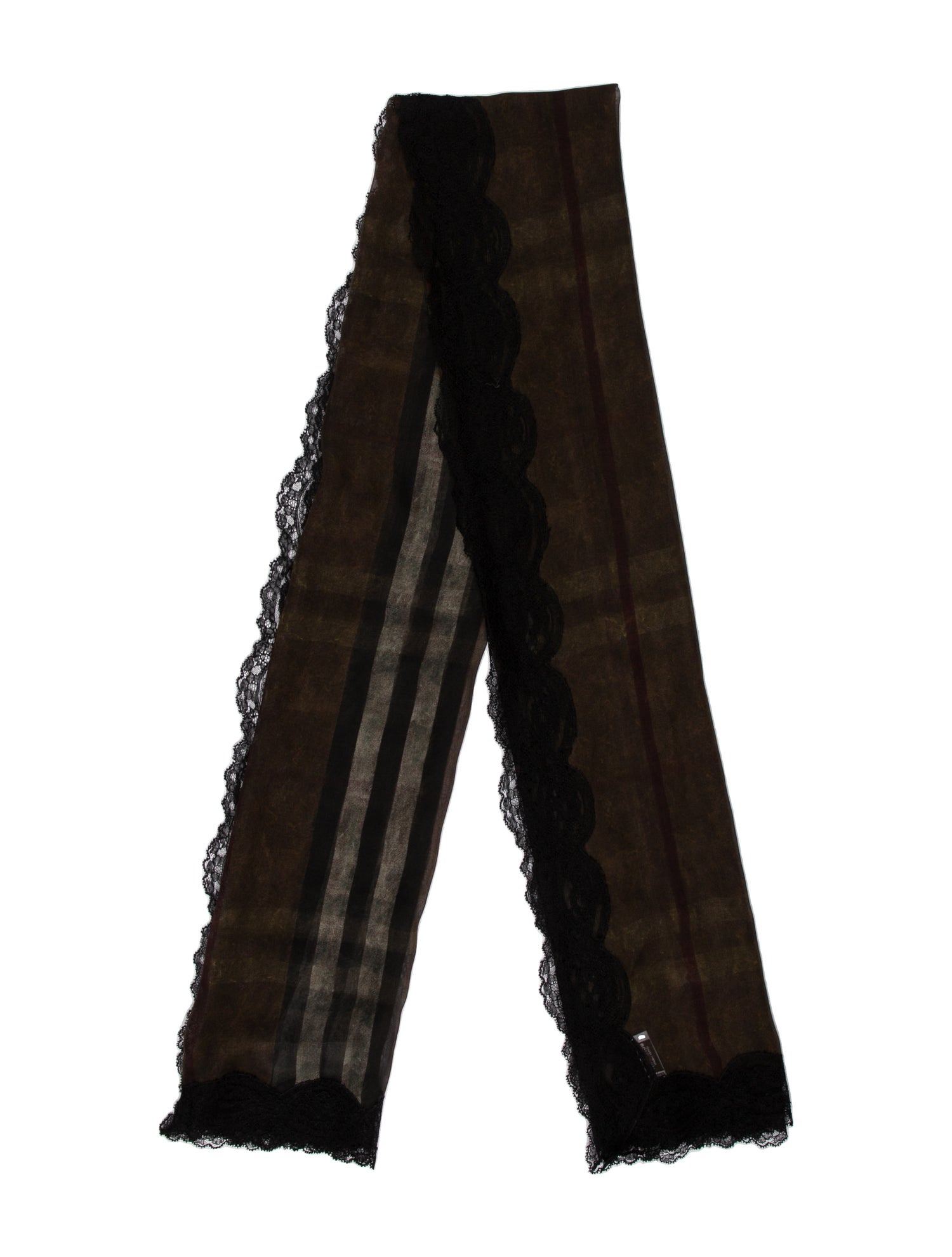 Burberry Silk Printed Scarf w/ Tags