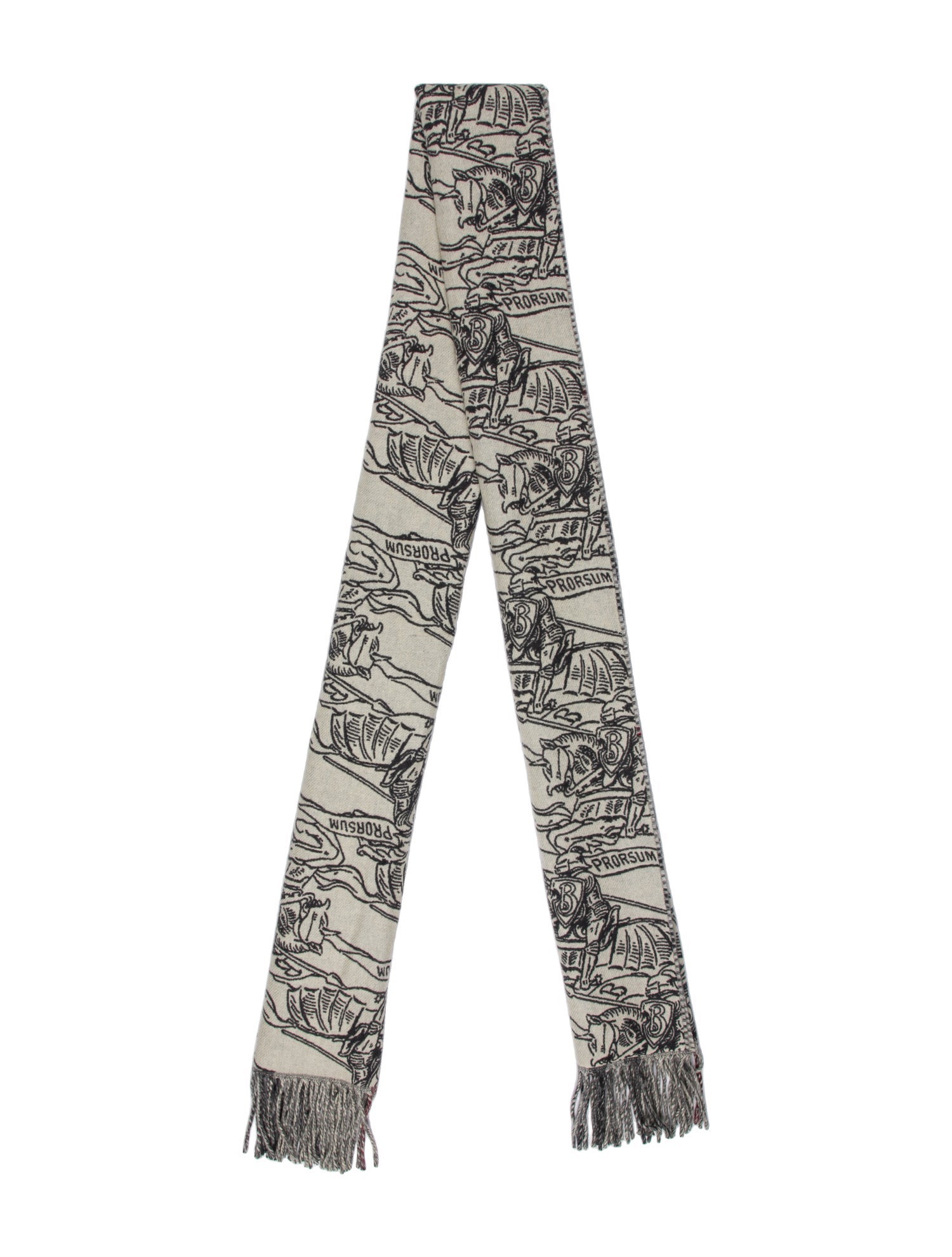 Burberry Leather Floral Print Scarf w/ Tags