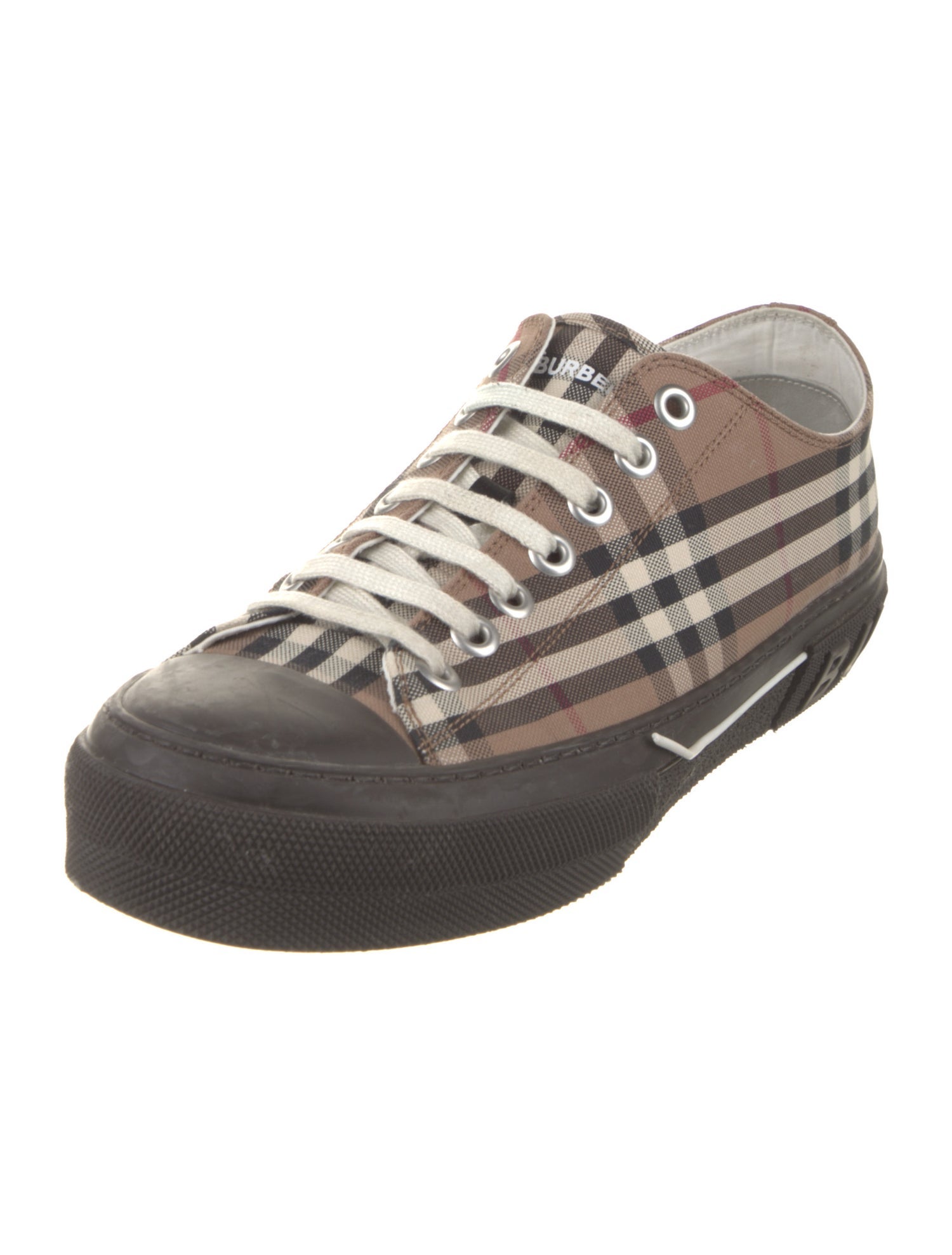 Burberry Canvas Printed Sneakers