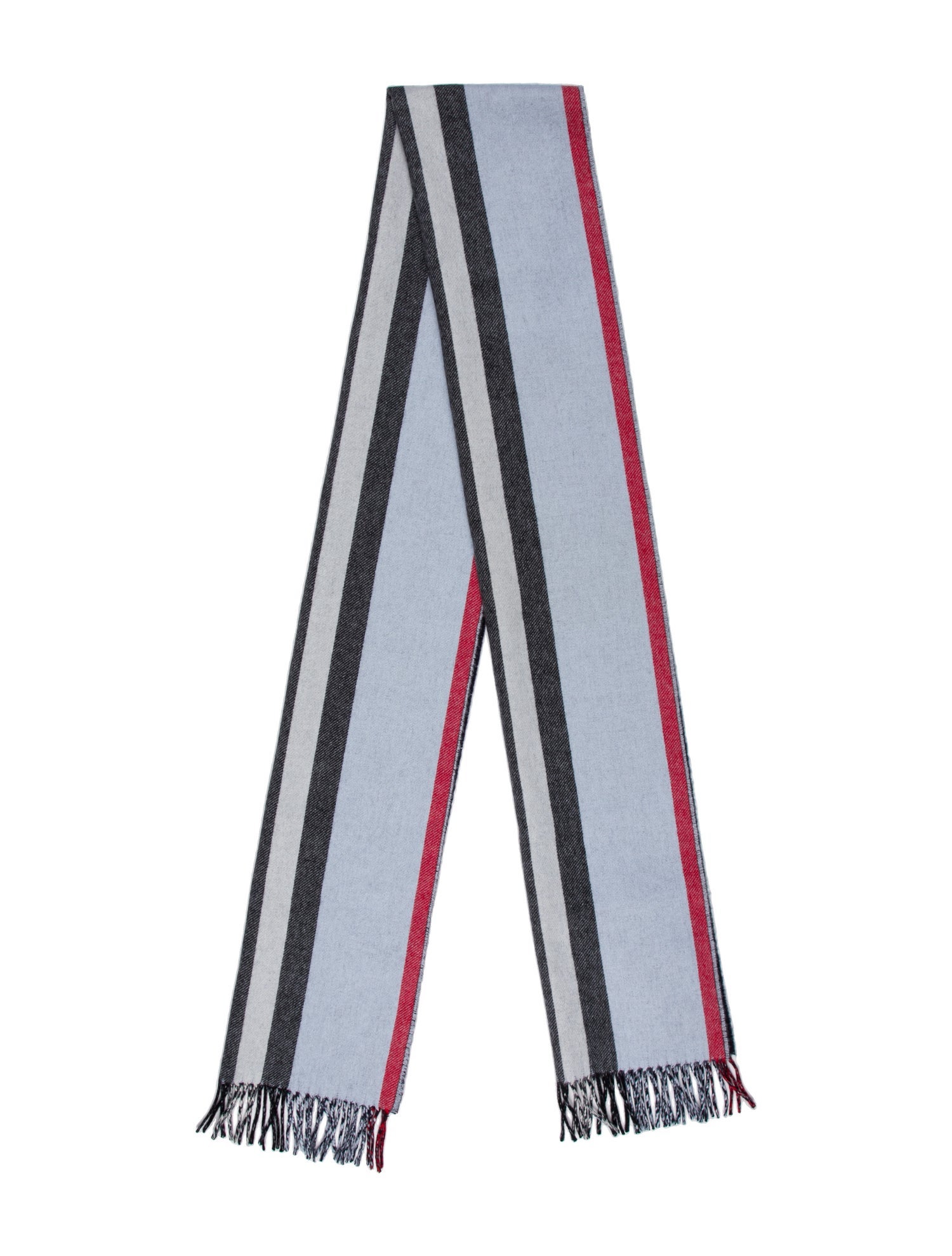 Burberry Wool Striped Scarf w/ Tags