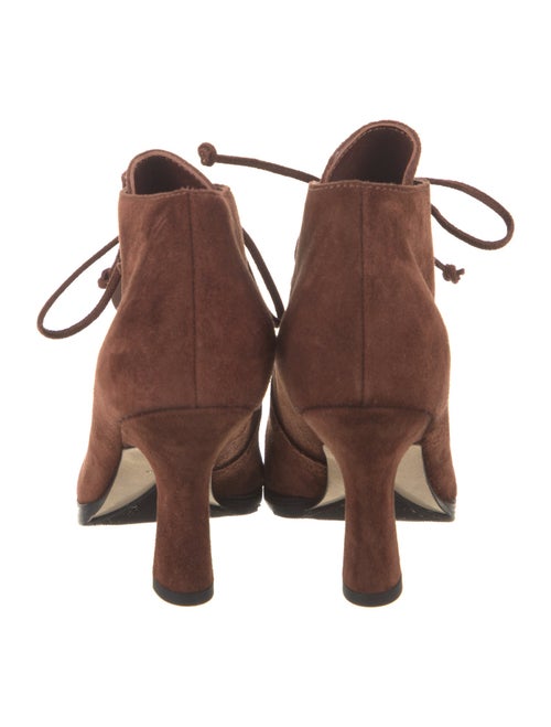 Burberry Suede Lace-Up Boots