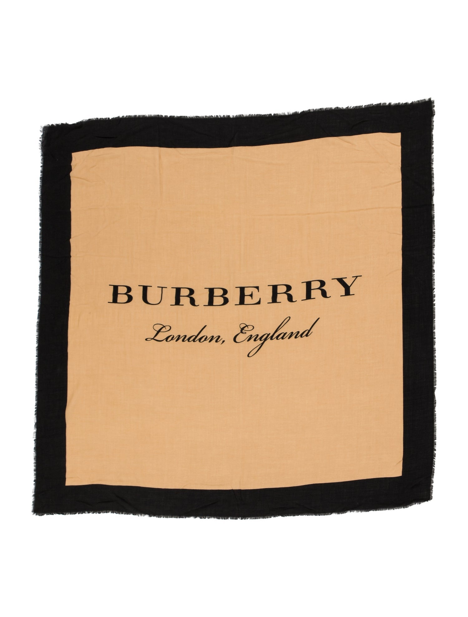 Burberry Cashmere Printed Scarf