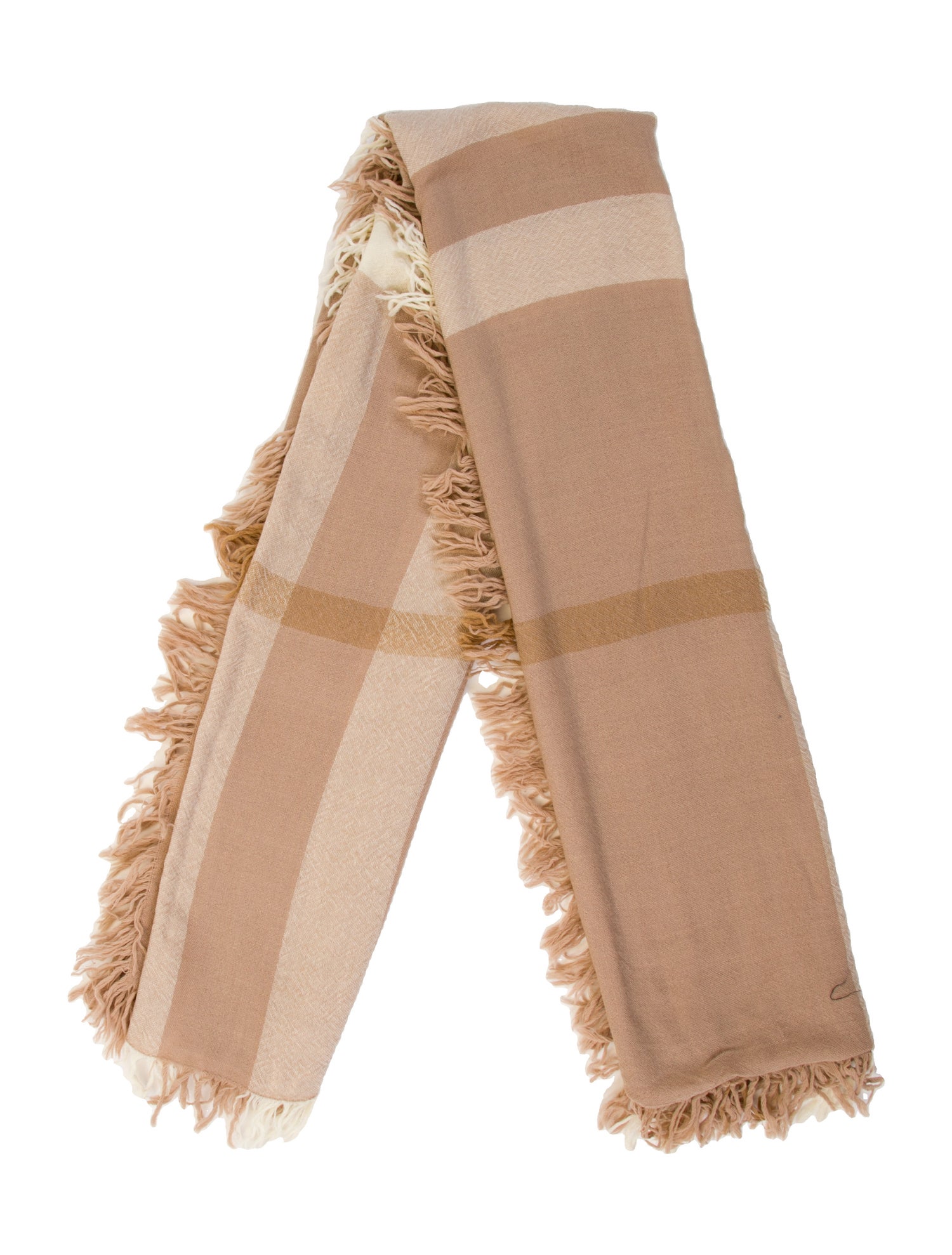 Burberry Silk Striped Scarf