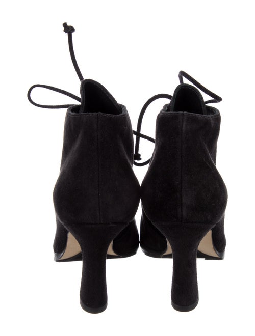 Burberry Suede Lace-Up Boots