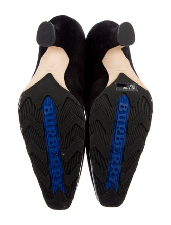 Burberry Suede Lace-Up Boots