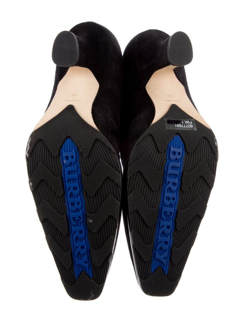 Burberry Suede Lace-Up Boots