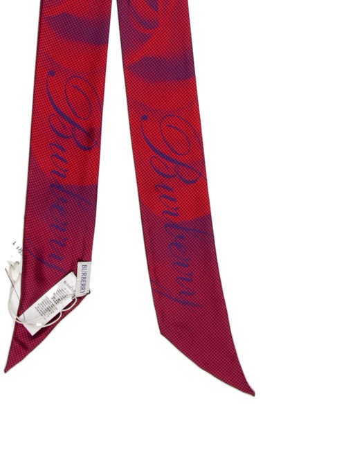 Burberry Silk Printed Scarf
