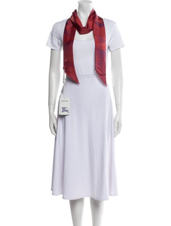 Burberry Silk Printed Scarf