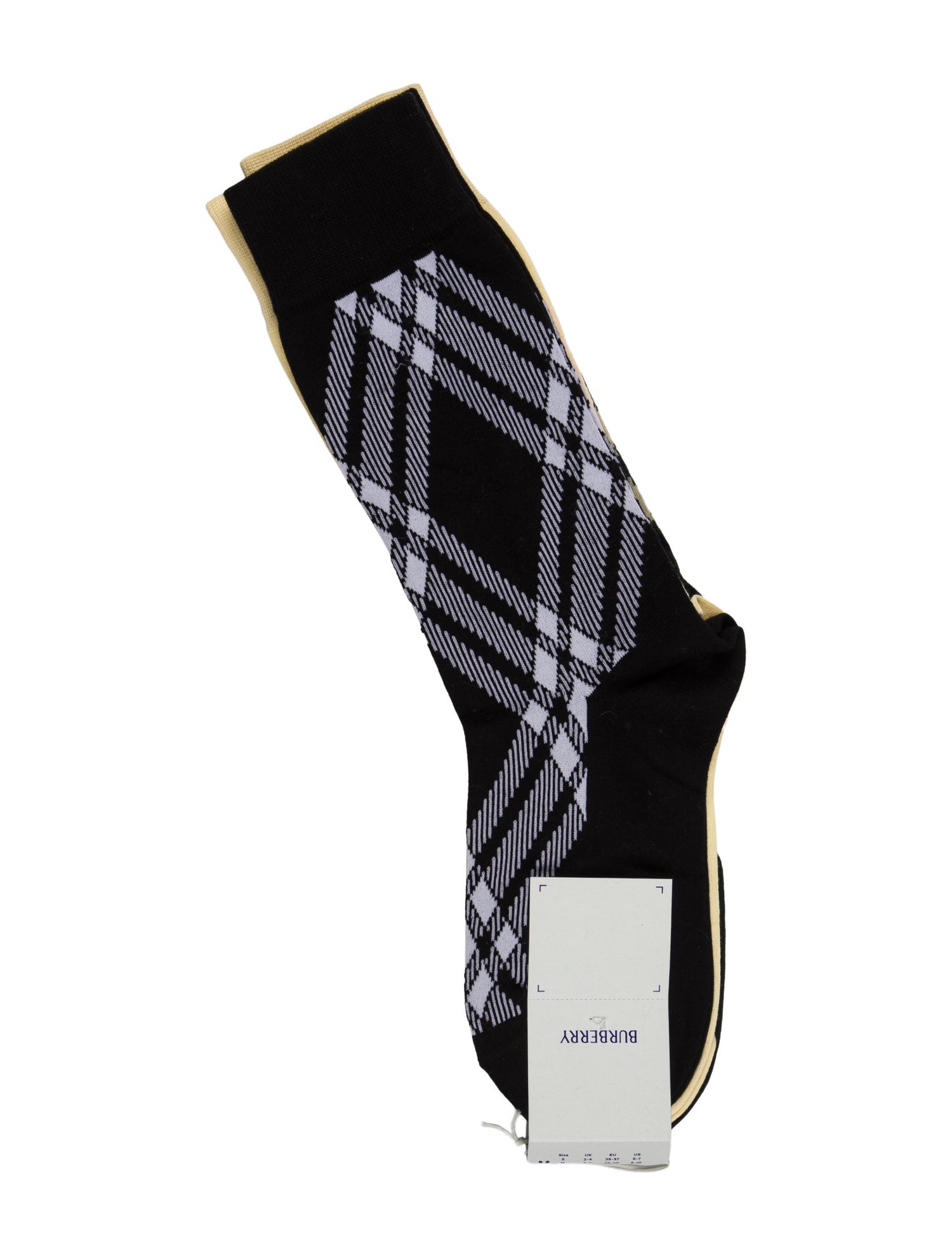 Burberry Long Knee Socks w/Tags