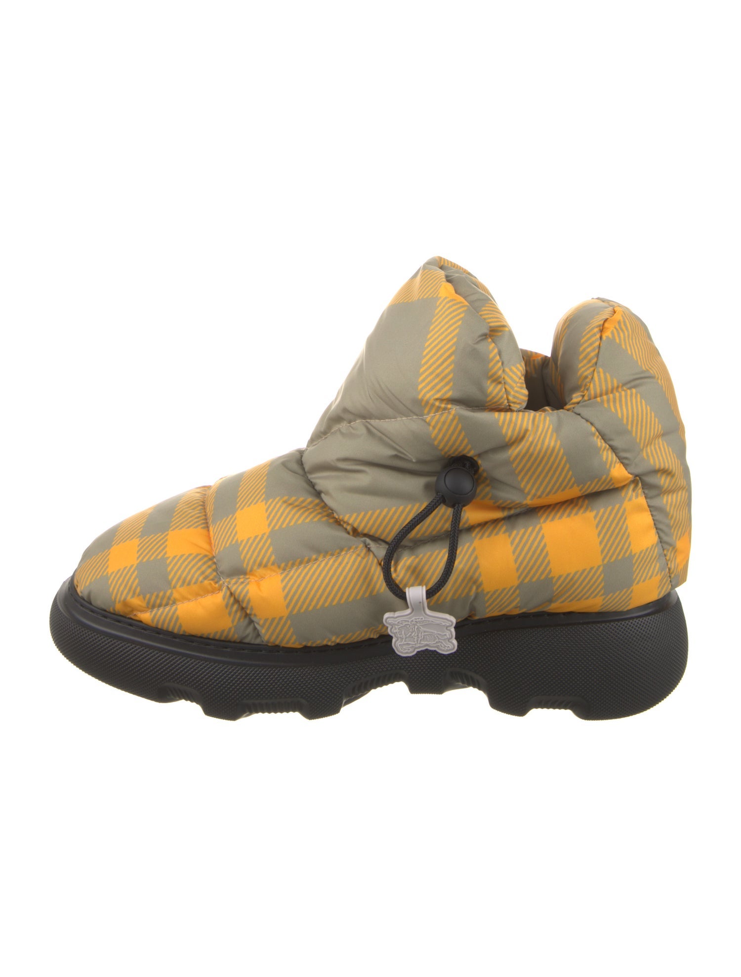 Burberry Nylon Printed Hiking Boots