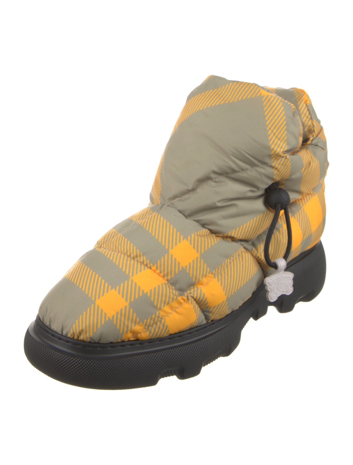 Burberry Nylon Printed Hiking Boots