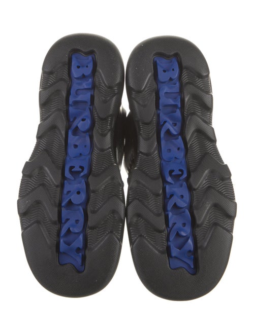 Burberry Leather Combat Boots