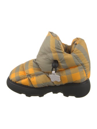 Burberry Nylon Printed Hiking Boots