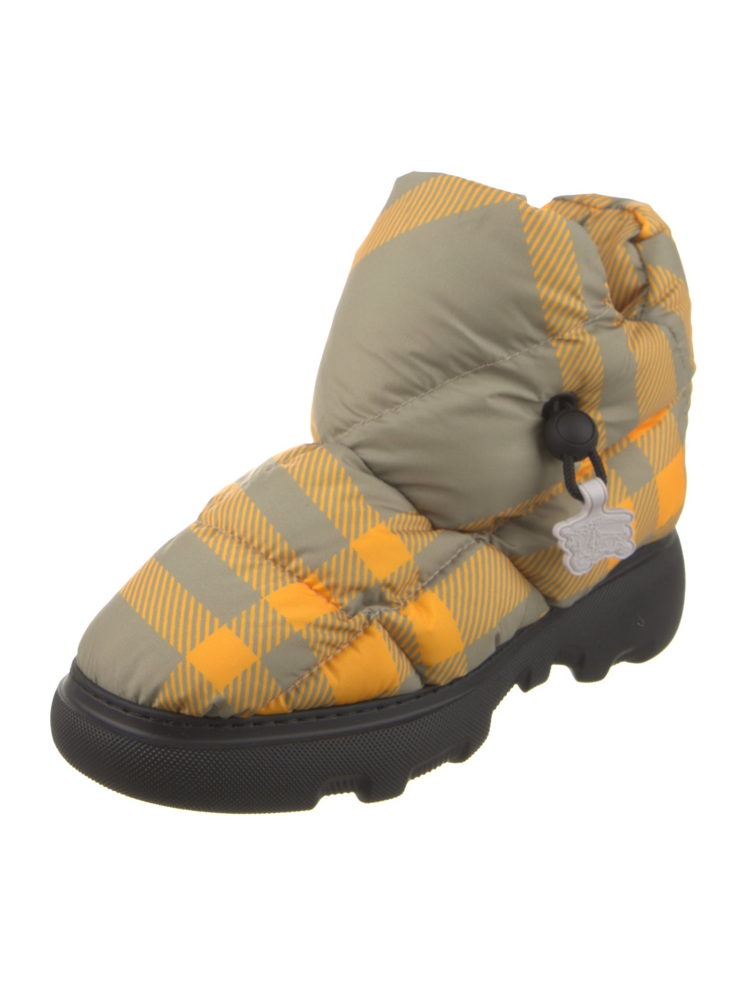 Burberry Nylon Printed Hiking Boots