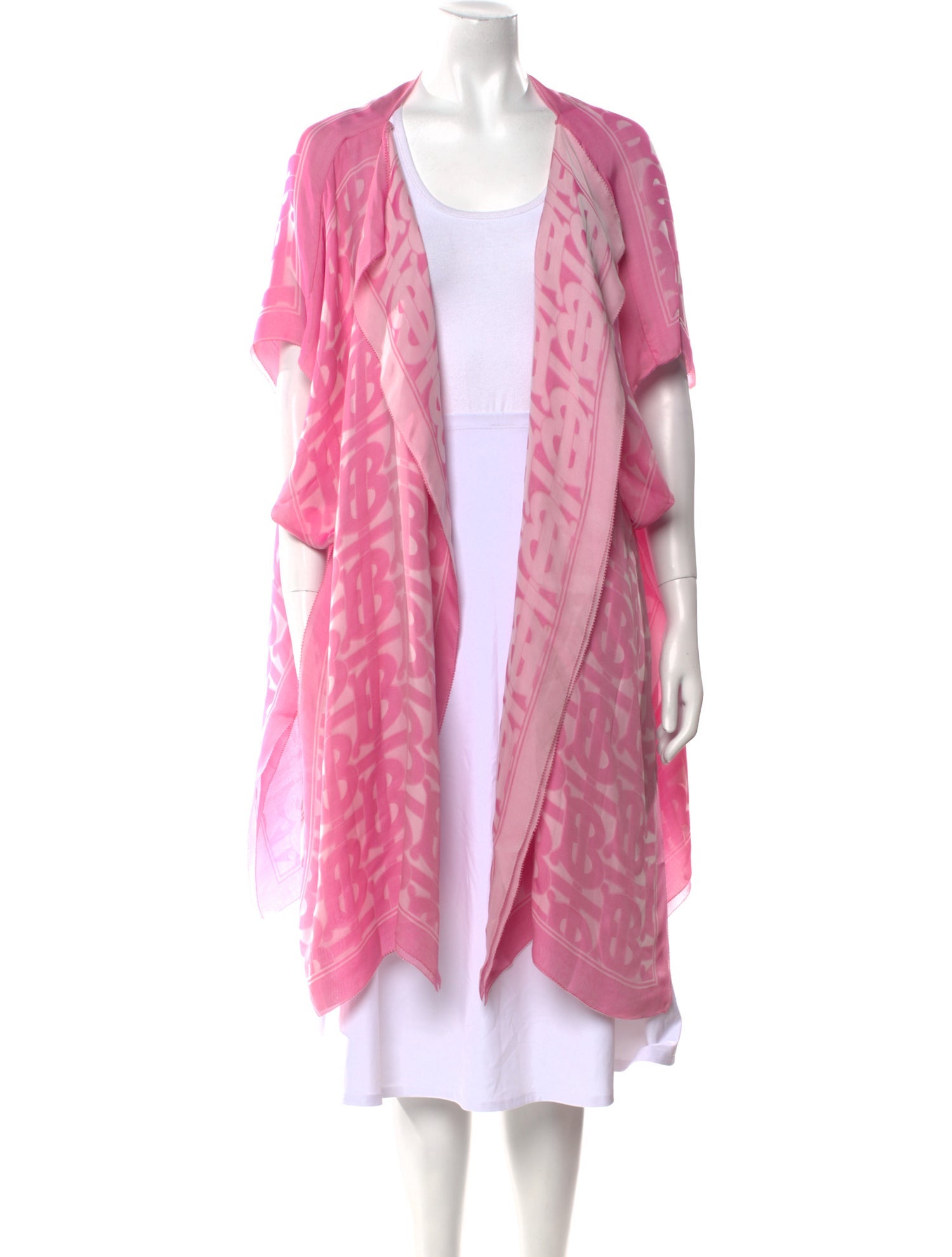 Burberry Silk Printed Sweater w/ Tags