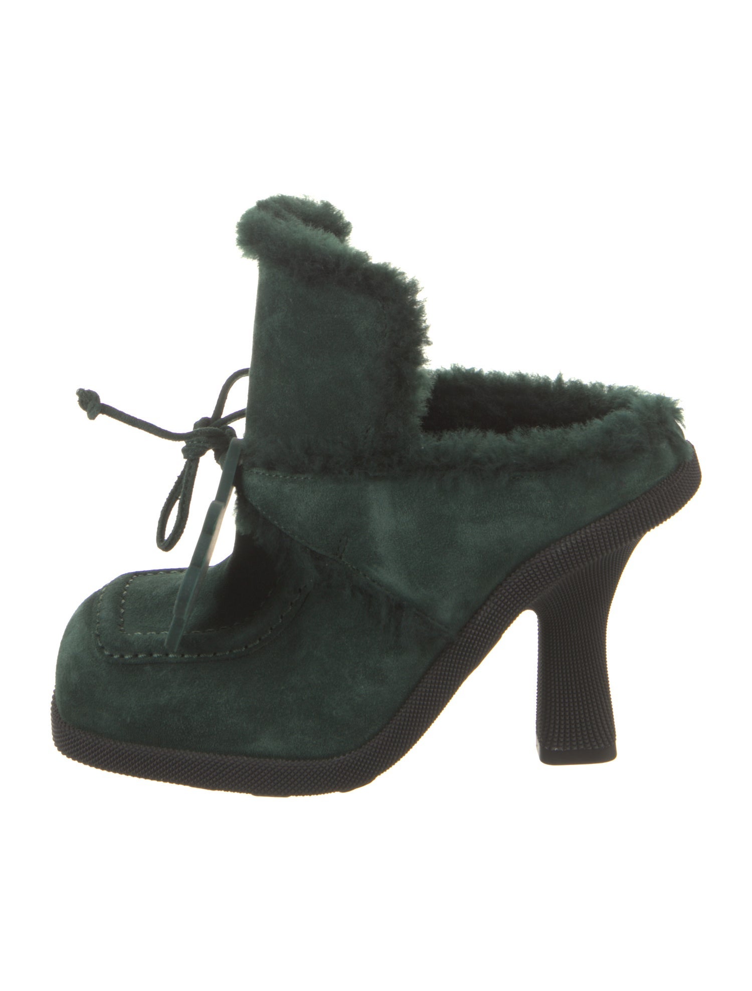 Burberry Suede Mules