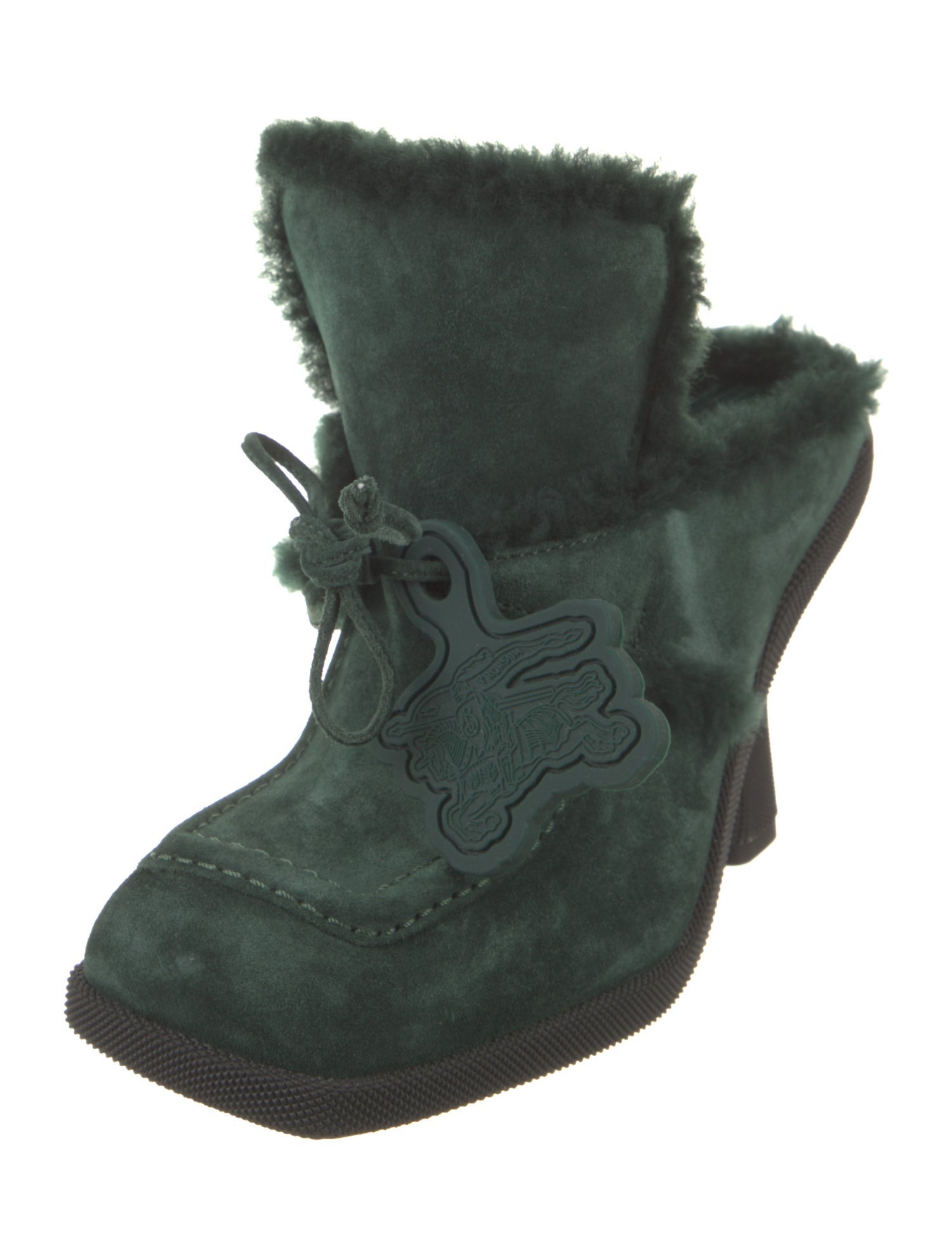 Burberry Suede Mules