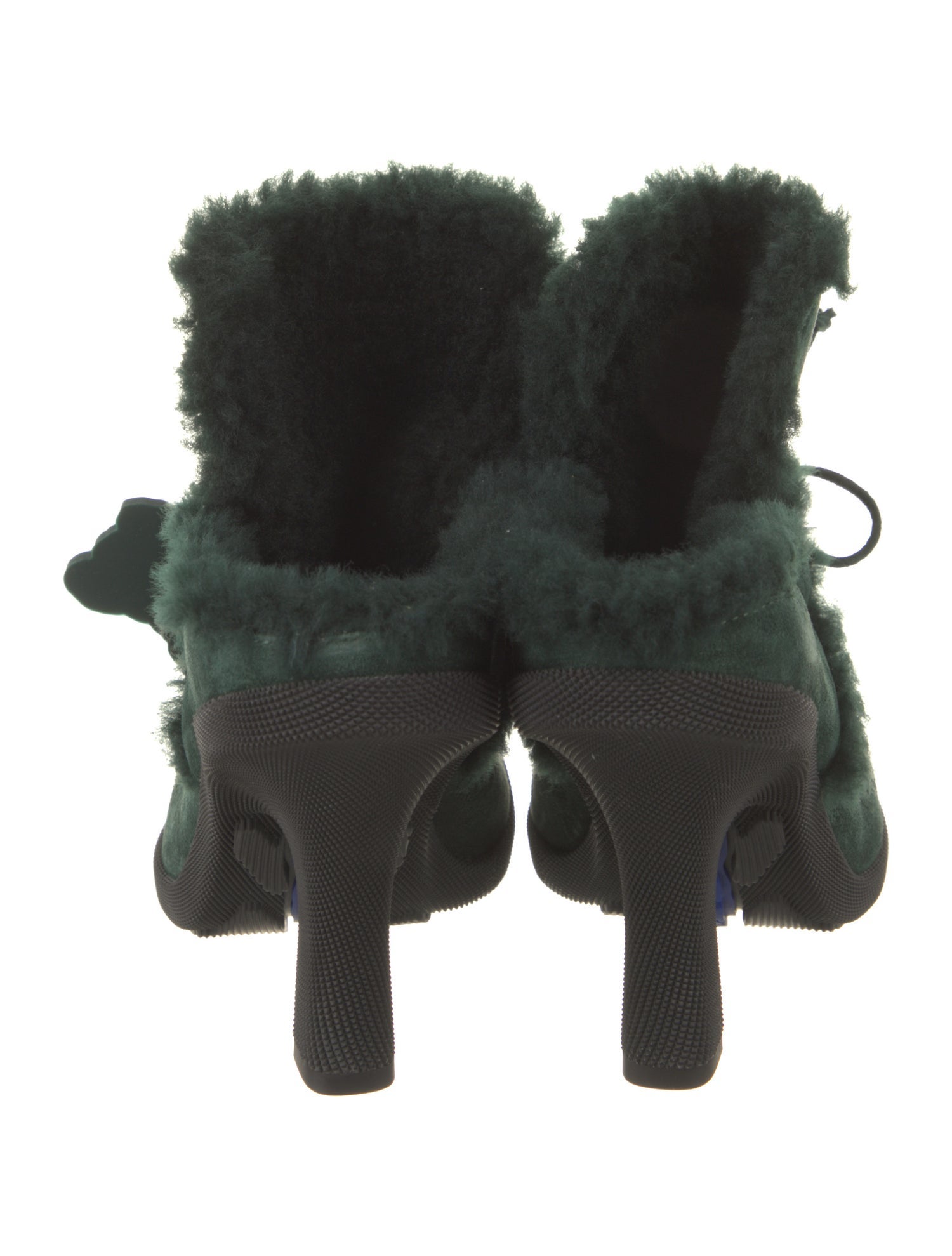 Burberry Suede Mules