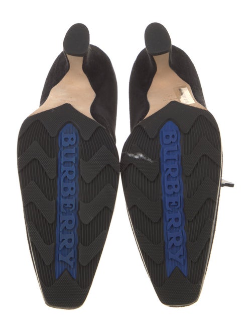 Burberry Suede Lace-Up Boots